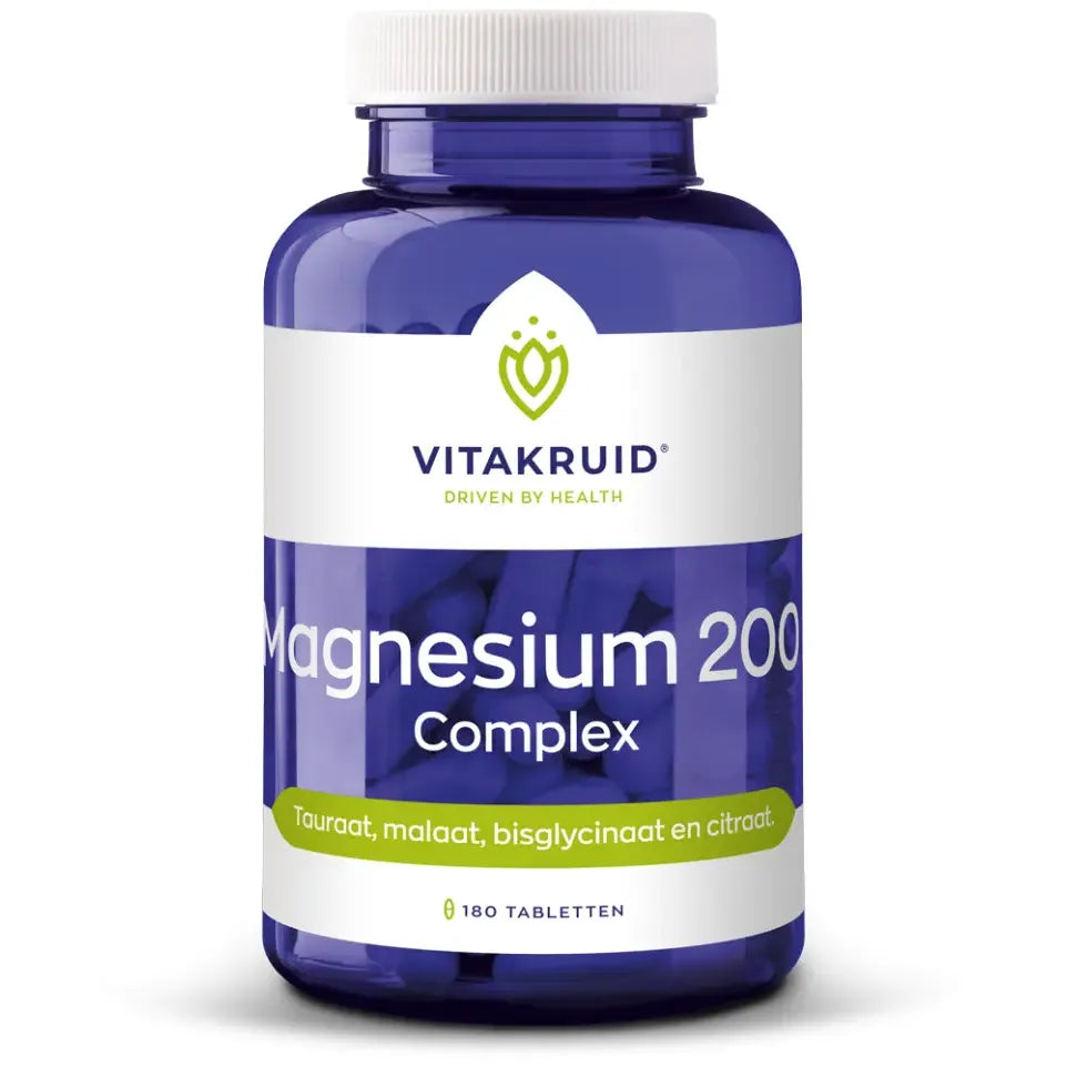 Vitakruid Magnesium 200 complex 180 tabletten