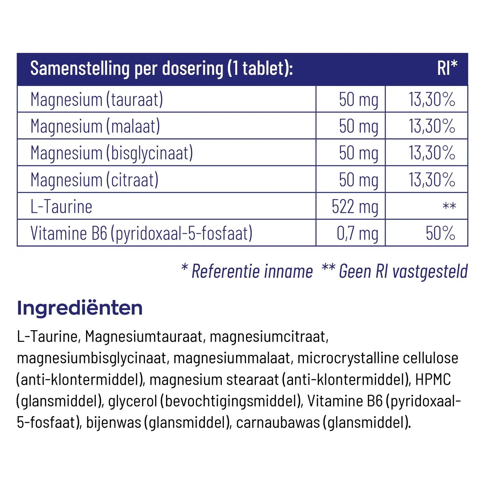 Vitakruid Magnesium 200 complex 90 tabletten (afbeelding 4)