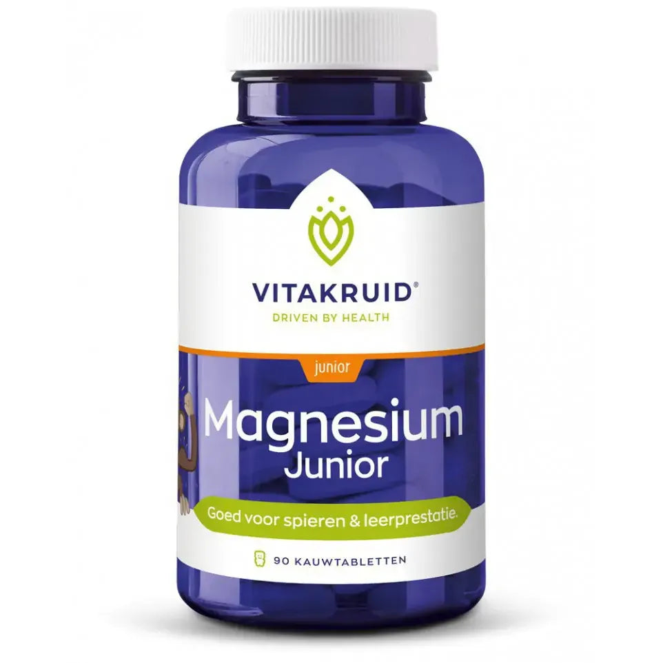 Vitakruid Magnesium Junior 90 kauwtabletten