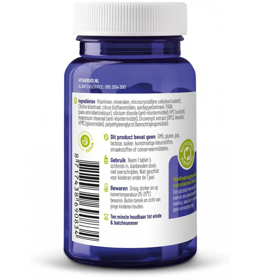 Vitakruid Multi dag mama 30 tabletten (afbeelding 2)