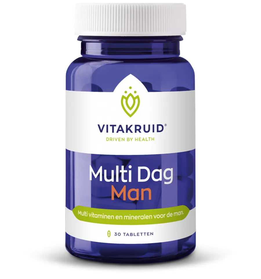 Vitakruid Multi dag man 30 tabletten (afbeelding 1)