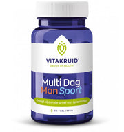Vitakruid Multi dag man sport 30 tabletten (afbeelding 1)