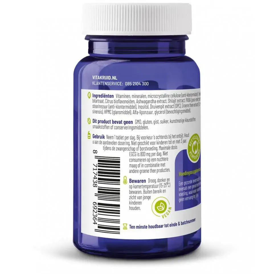 Vitakruid Multi dag man sport 30 tabletten (afbeelding 2)