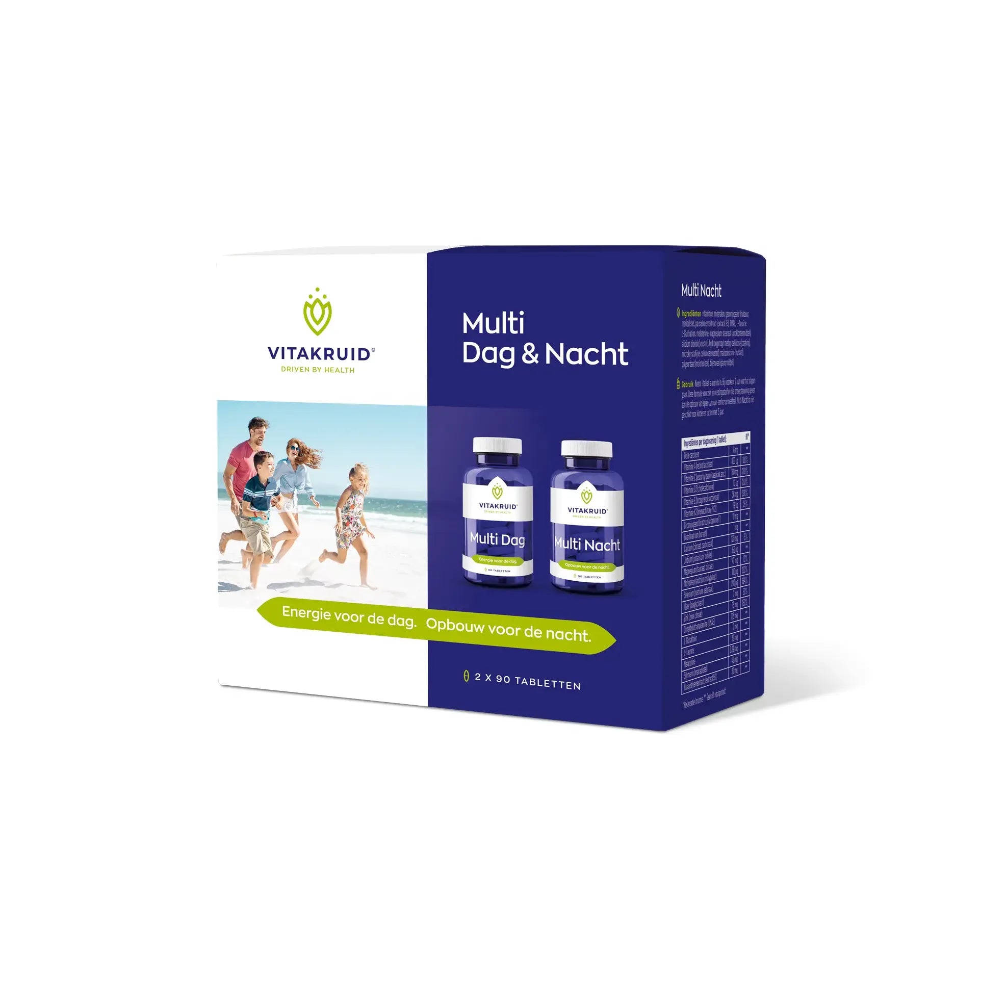 Vitakruid Multi Dag & Nacht Regulier 2 x 90 180 tabletten