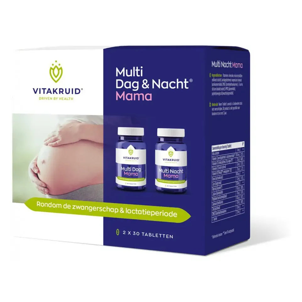 Vitakruid Multi dag & nacht mama 2 x 30 60 tabletten (afbeelding 1)