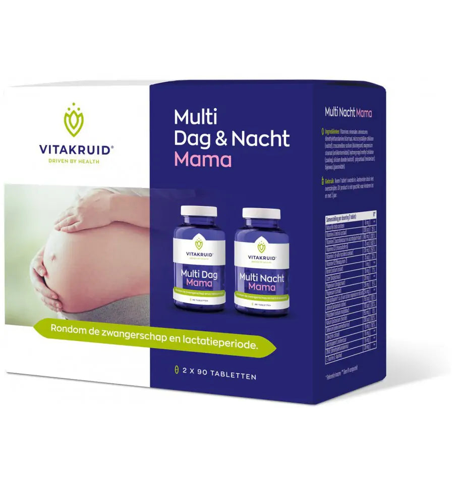 Vitakruid Multi Dag & Nacht Mama 2 x 90 180 tabletten