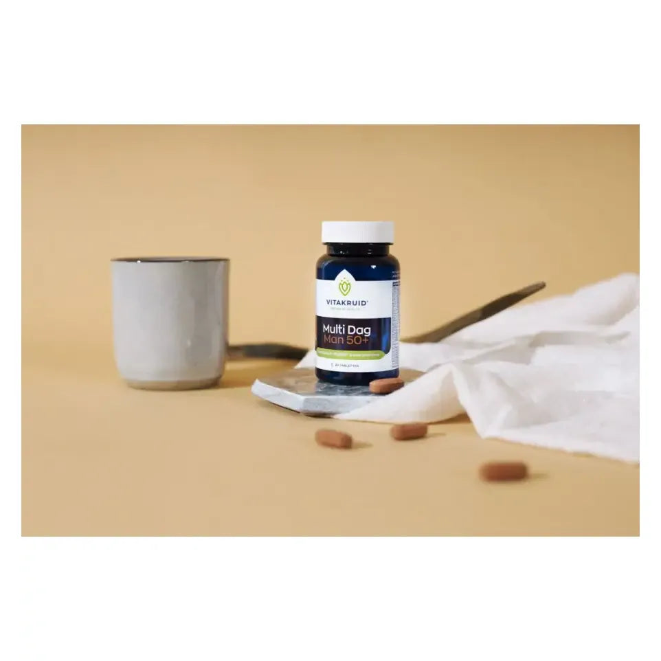 Vitakruid Multi dag & nacht man 50+ 30 tabletten (afbeelding 5)