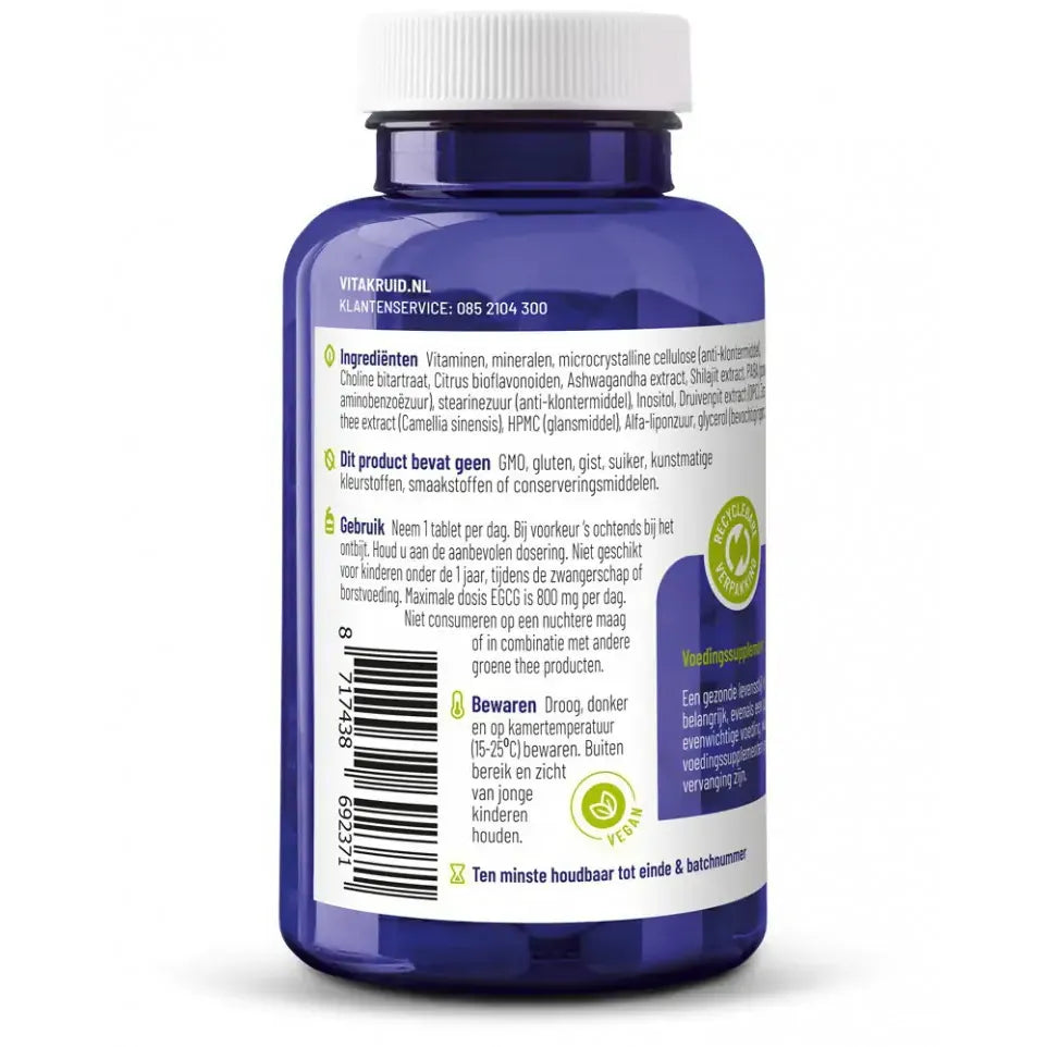 Vitakruid Multi dag & nacht man sport 2 x 30 60 tabletten (afbeelding 3)