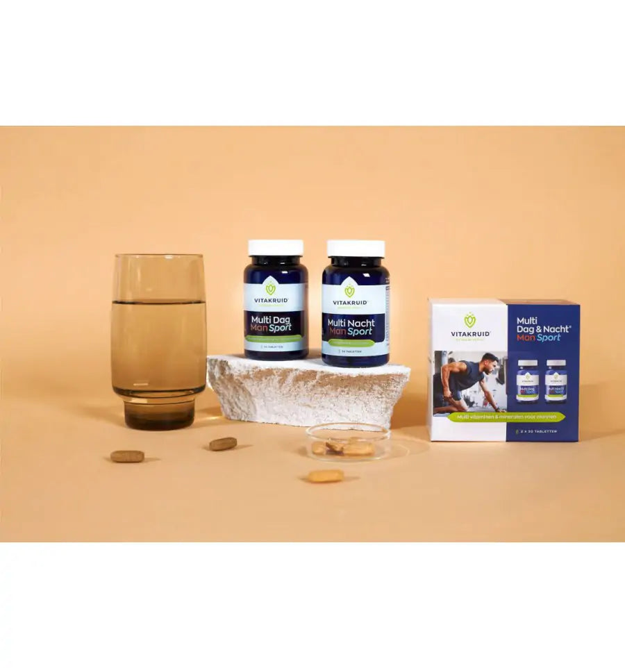 Vitakruid Multi dag & nacht man sport 2 x 30 60 tabletten (afbeelding 10)