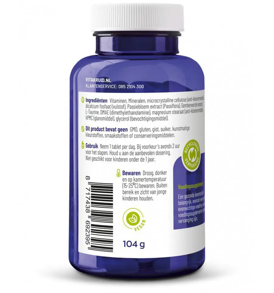 Vitakruid Multi dag & nacht man sport 2 x 30 60 tabletten (afbeelding 7)