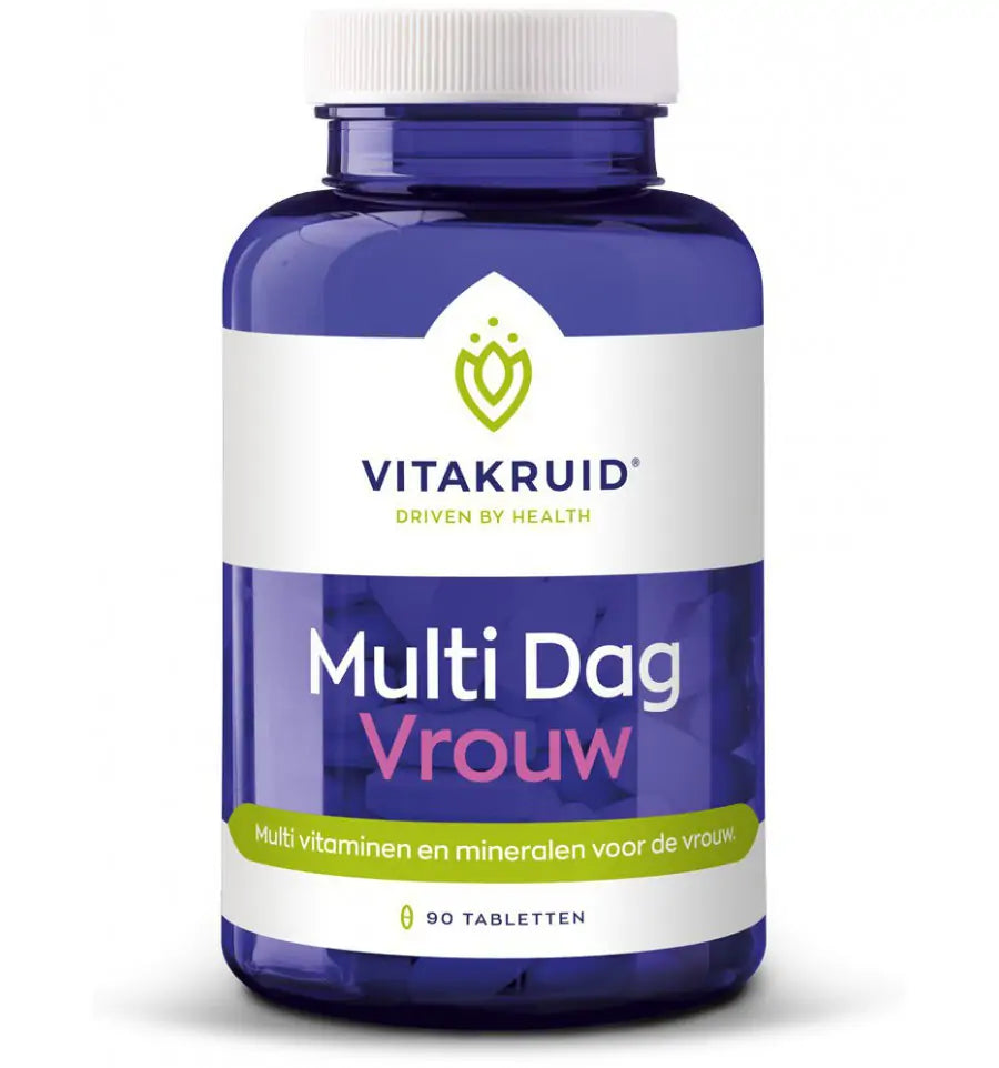 Vitakruid Multi Dag & Nacht Vrouw 2 x 30 60 tabletten (afbeelding 2)