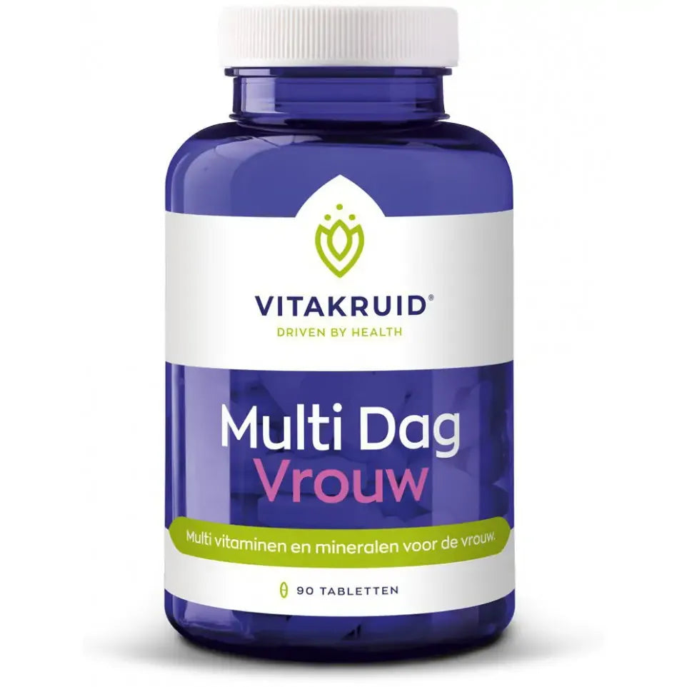 Vitakruid Multi Dag & Nacht Vrouw 2 x 30 60 tabletten (afbeelding 2)