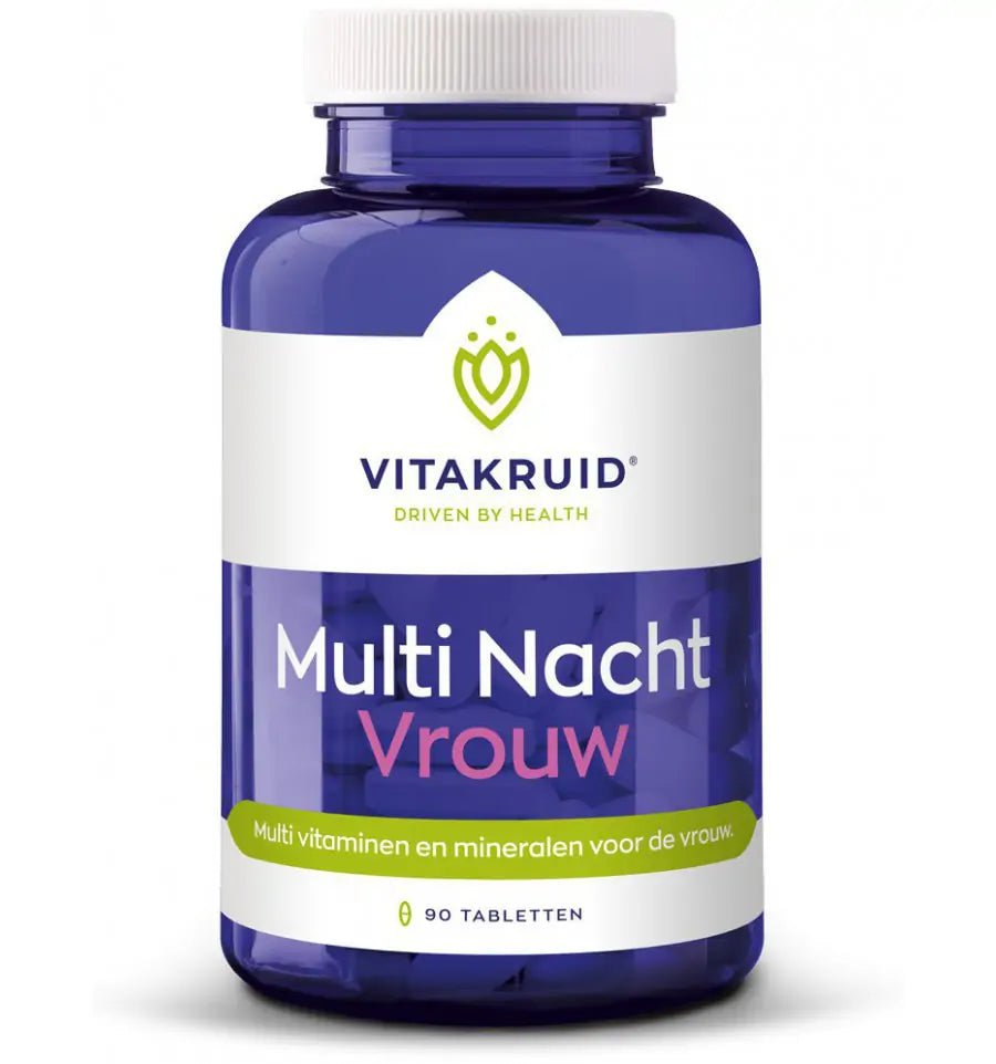 Vitakruid Multi Dag & Nacht Vrouw 2 x 30 60 tabletten (afbeelding 7)