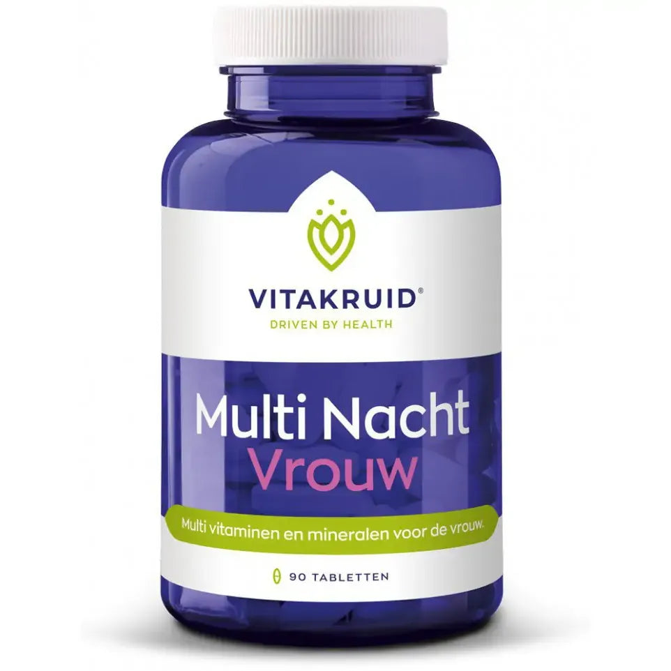 Vitakruid Multi Dag & Nacht Vrouw 2 x 30 60 tabletten (afbeelding 7)