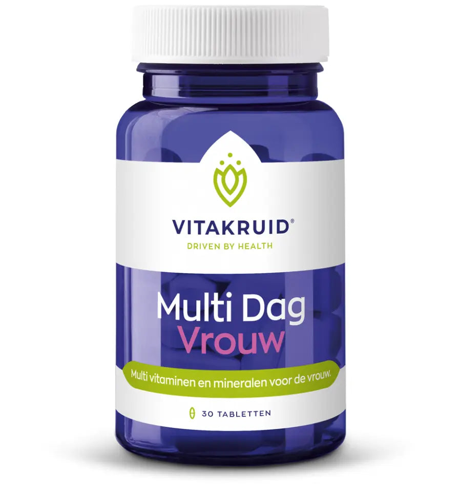 Vitakruid Multi dag vrouw 30 tabletten (afbeelding 1)