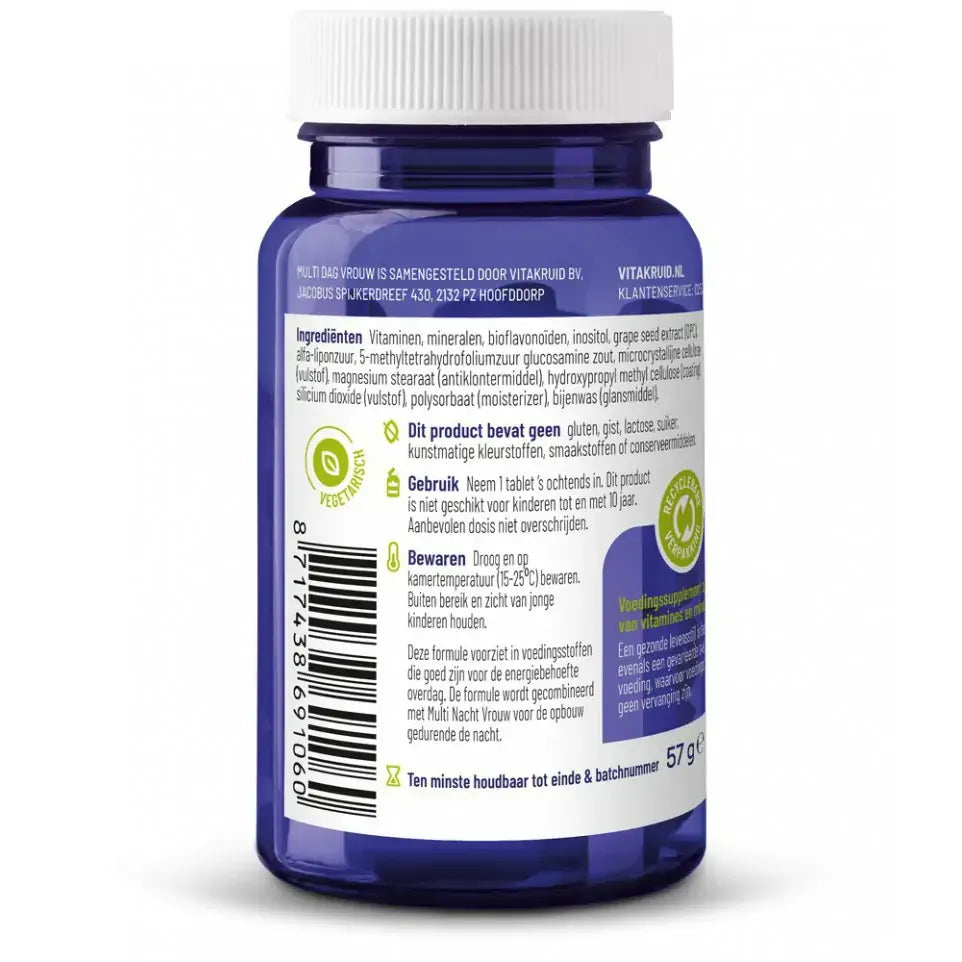 Vitakruid Multi dag vrouw 50+ 30 tabletten (afbeelding 2)