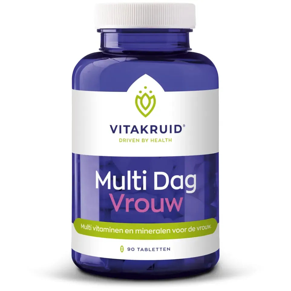 Vitakruid Multi dag vrouw 90 tabletten