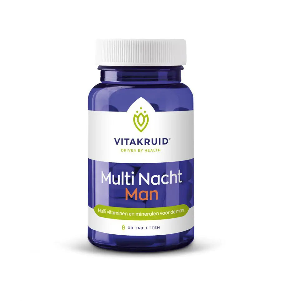 Vitakruid Multi nacht man 30 tabletten (afbeelding 1)