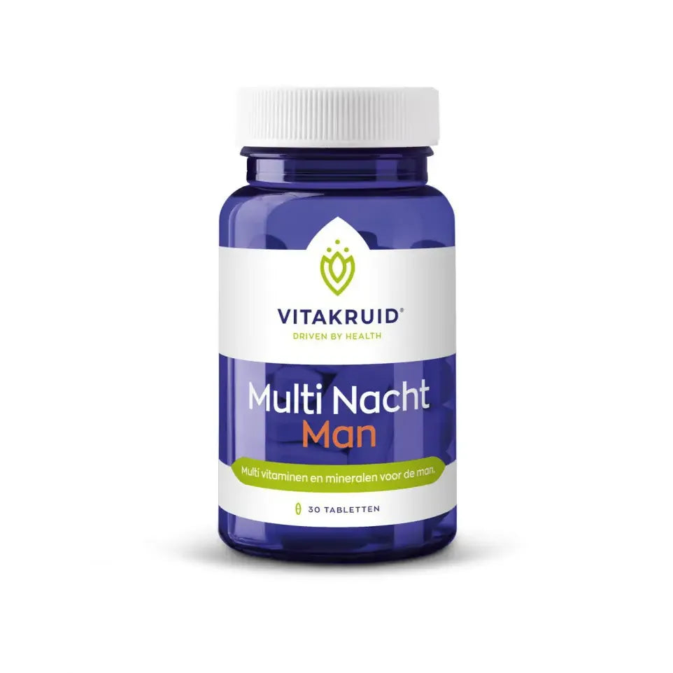 Vitakruid Multi nacht man 30 tabletten (afbeelding 1)