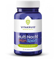 Vitakruid Multi nacht man sport 30 tabletten (afbeelding 1)