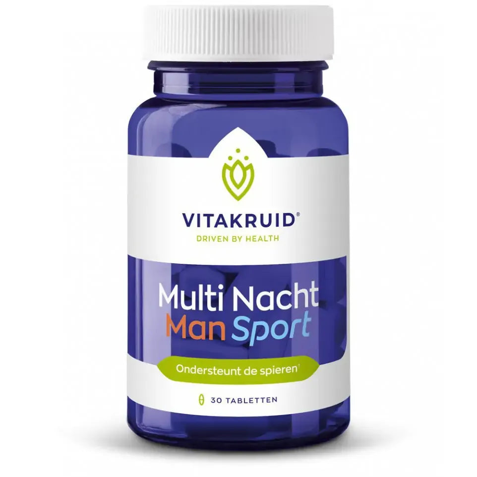 Vitakruid Multi nacht man sport 30 tabletten (afbeelding 1)