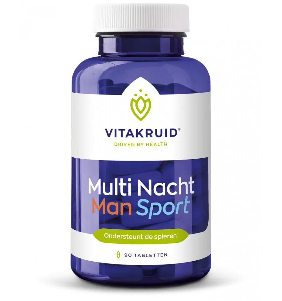 Vitakruid Multi nacht man sport 90 tabletten
