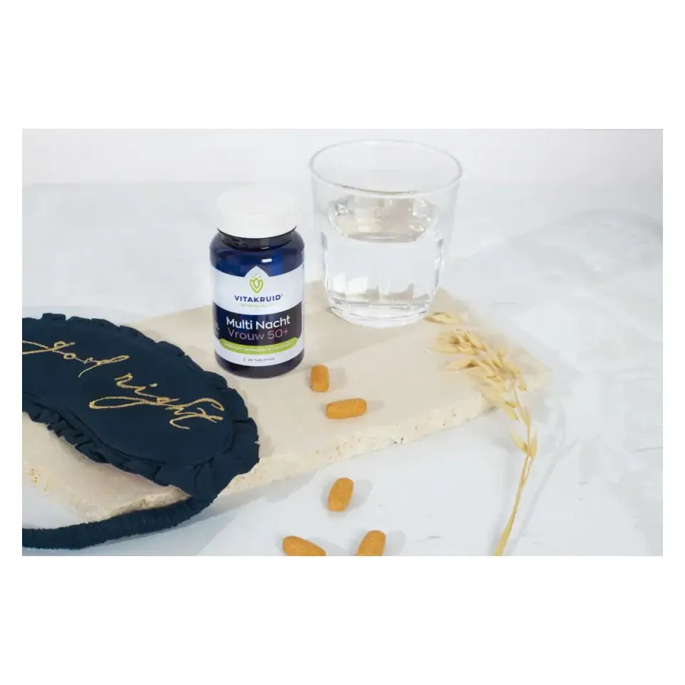 Vitakruid Multi nacht vrouw 50+ 30 tabletten (afbeelding 5)