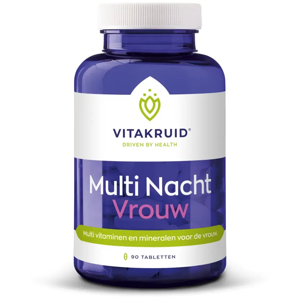 Vitakruid Multi nacht vrouw 90 tabletten