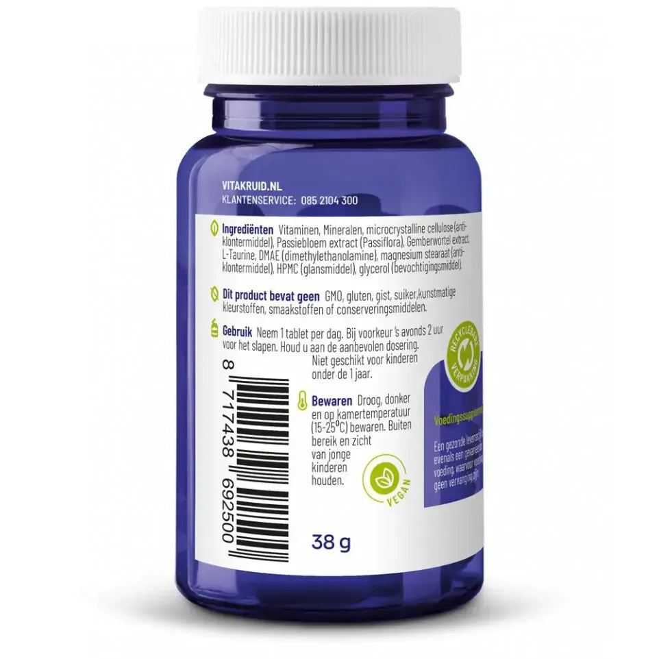 Vitakruid Multi nacht vrouw sport 30 tabletten (afbeelding 2)