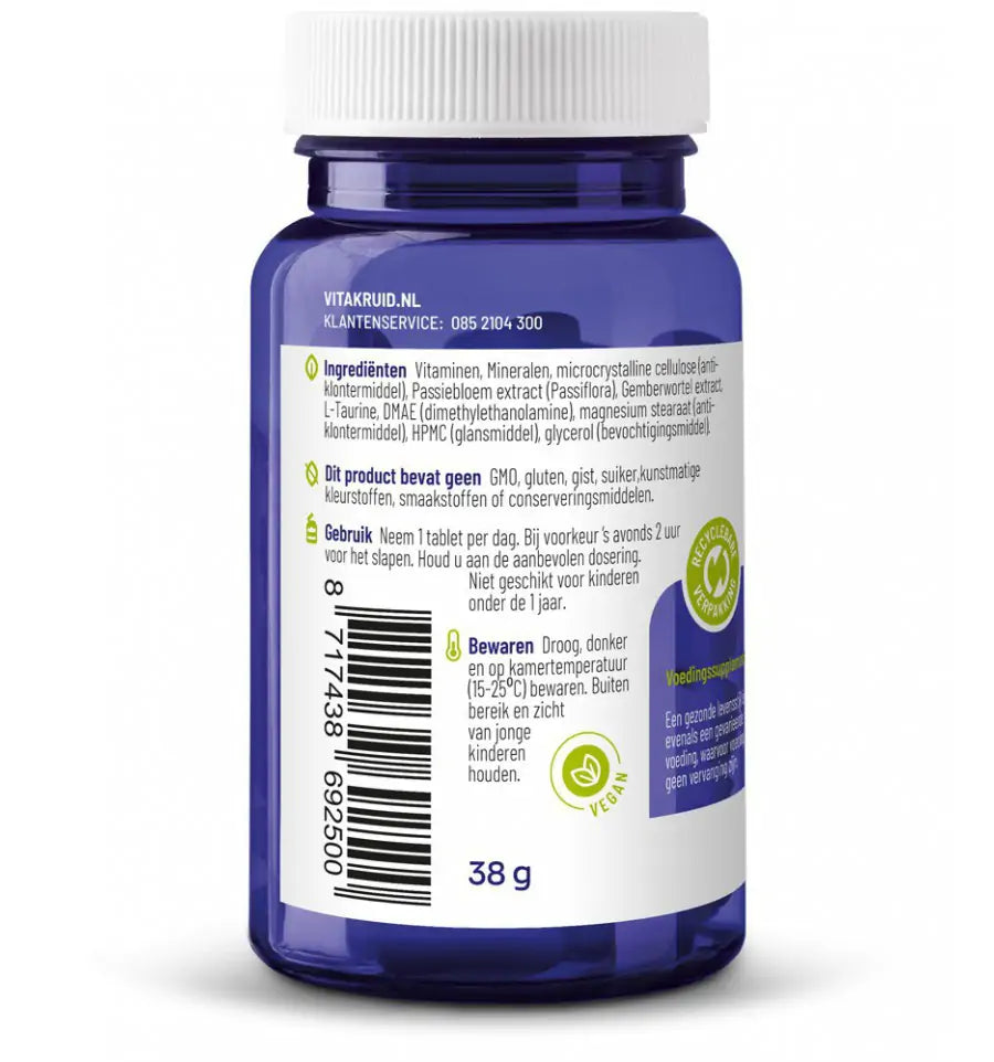 Vitakruid Multi nacht vrouw sport 30 tabletten (afbeelding 2)