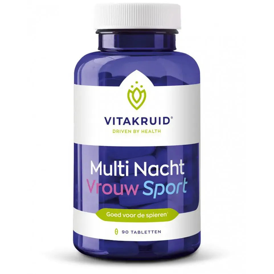 Vitakruid Multi nacht vrouw sport 90 tabletten