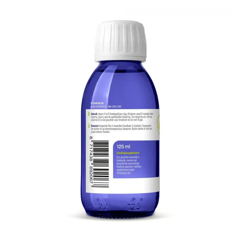 Vitakruid Omega-3 Visolie 1200 TG 125 ml