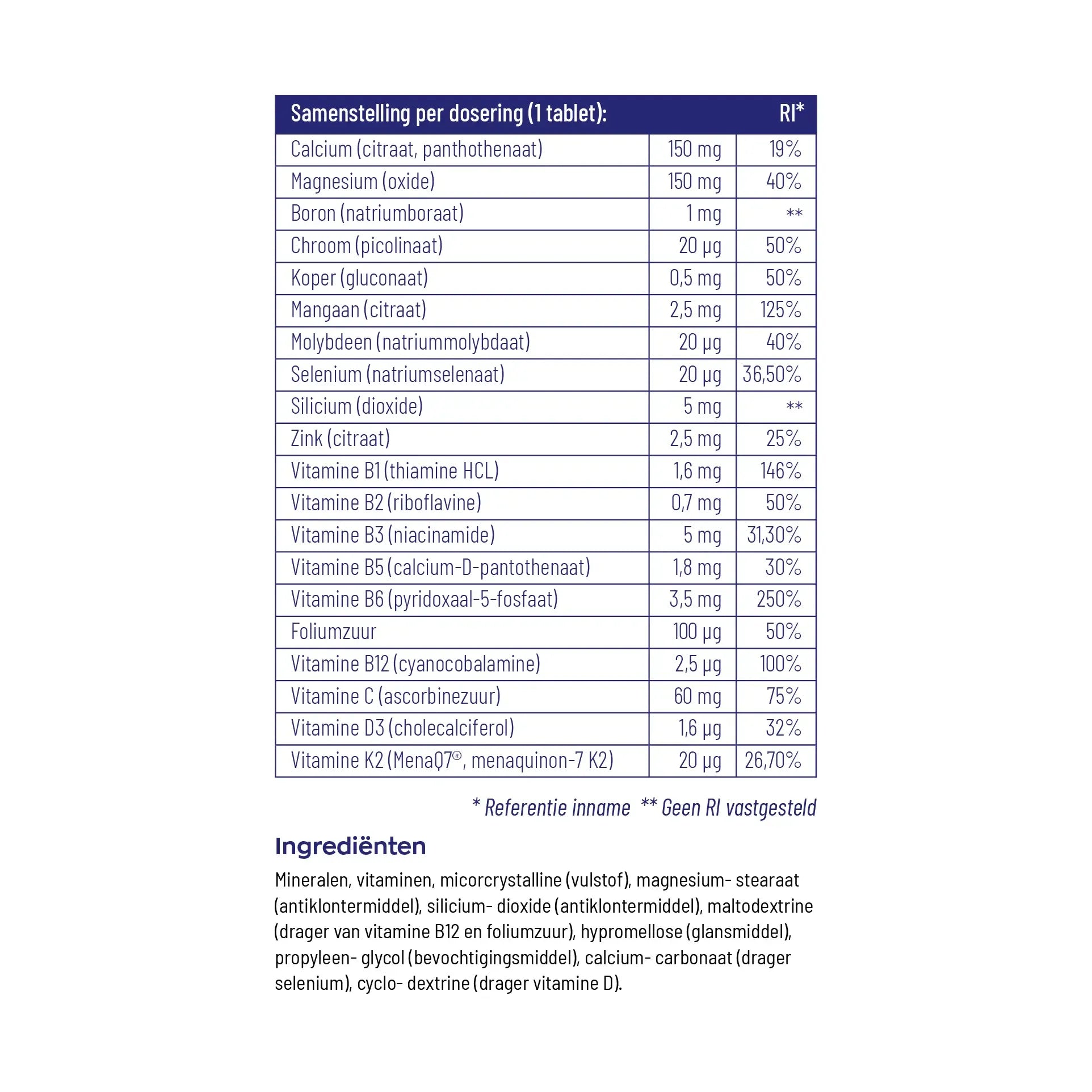 Vitakruid Ostavit 90 tabletten