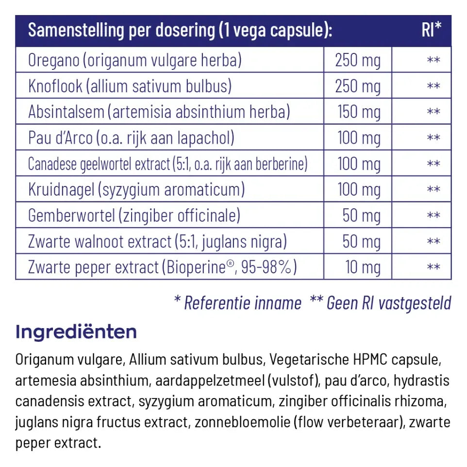 Vitakruid PARA-DTX 60 vcaps