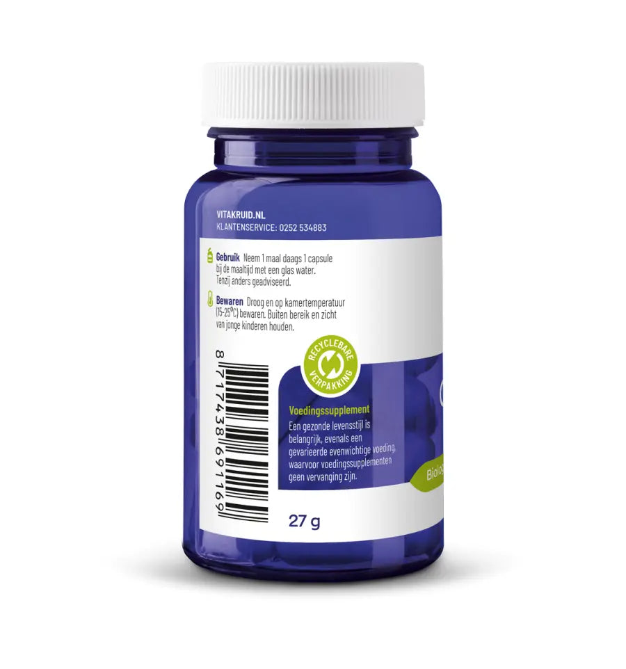 Vitakruid Q10 Ubiquinol 100 mg 60 vcaps (afbeelding 2)