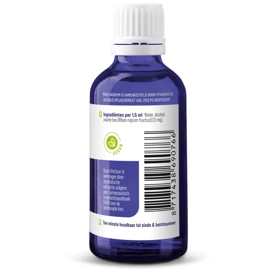 Vitakruid Ribes Nigrum tinctuur 50 ml (afbeelding 2)