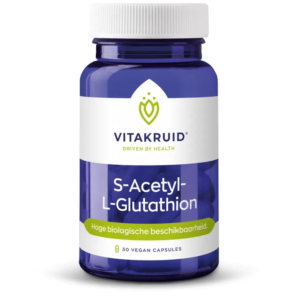 Vitakruid S-Acetyl-L-Glutathion 30 vcaps (afbeelding 1)