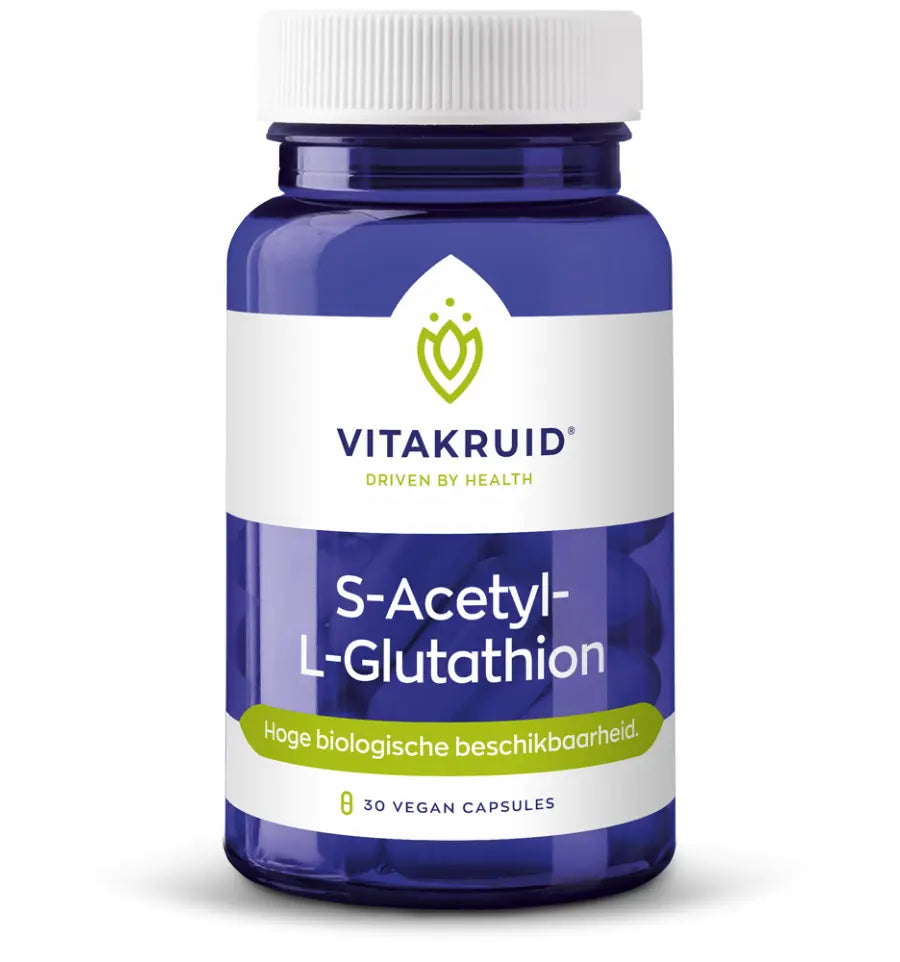 Vitakruid S-Acetyl-L-Glutathion 30 vcaps (afbeelding 1)