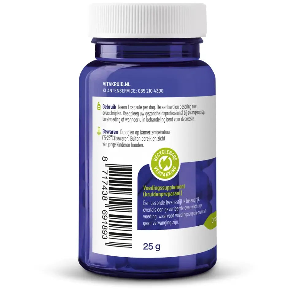 Vitakruid Saffraan & Bioperine 60 vcaps