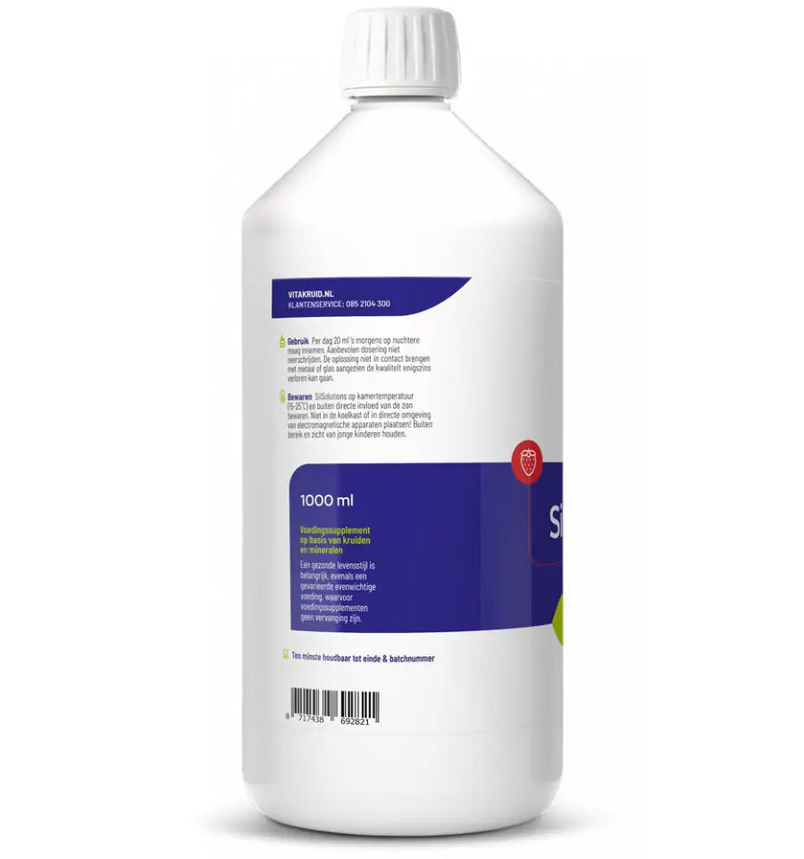 Vitakruid Silsolutions Aardbei 1 liter (afbeelding 2)