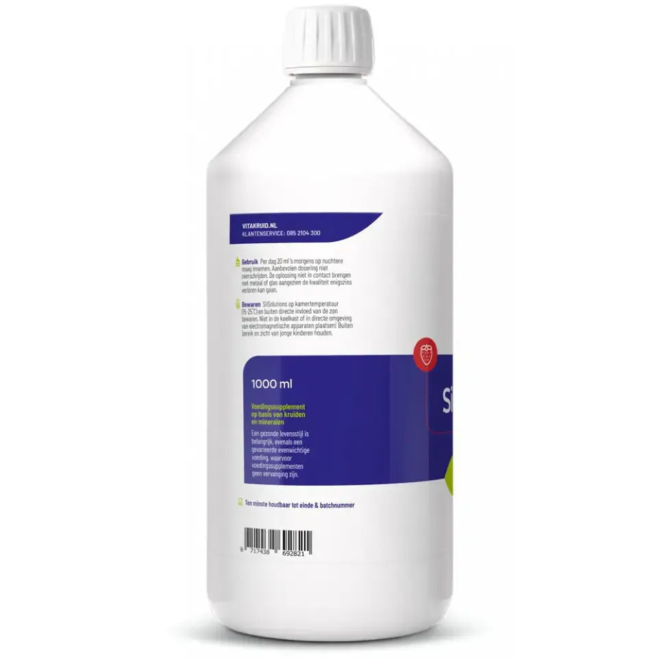 Vitakruid Silsolutions Aardbei 1 liter (afbeelding 2)