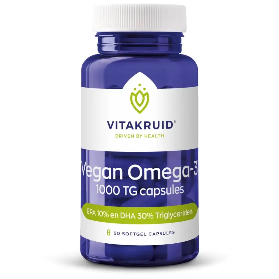 Vitakruid Vegan Omega-3 1000 TG 60 Capsules