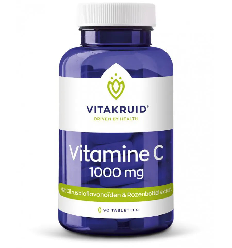 Vitakruid Vitamine C 1000 mg 90 tabletten (afbeelding 1)