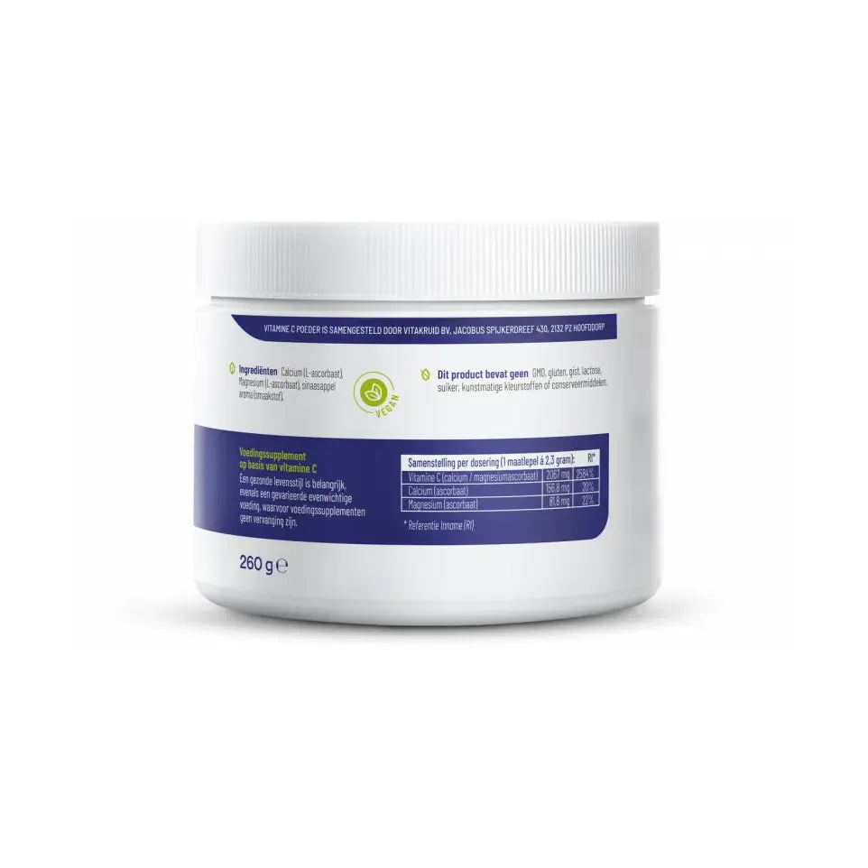 Vitakruid Vitamine C poeder 260 gram