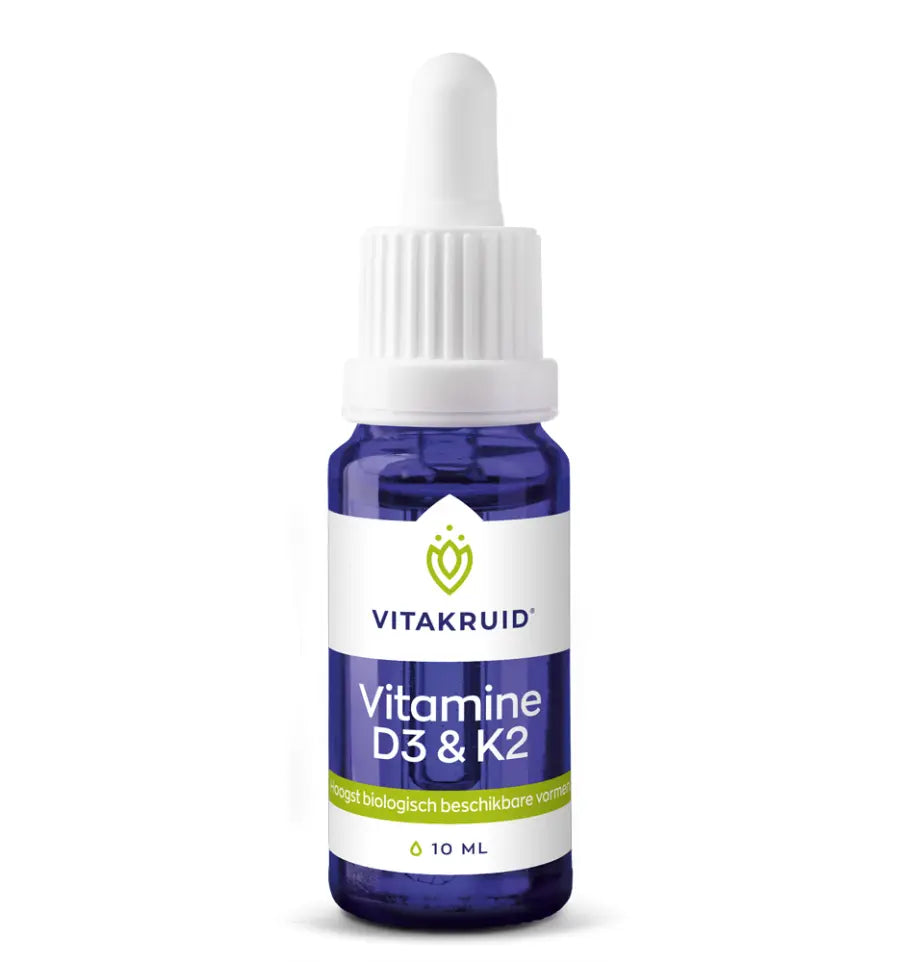 Vitakruid Vitamine D3 & K2 10 ml (afbeelding 1)
