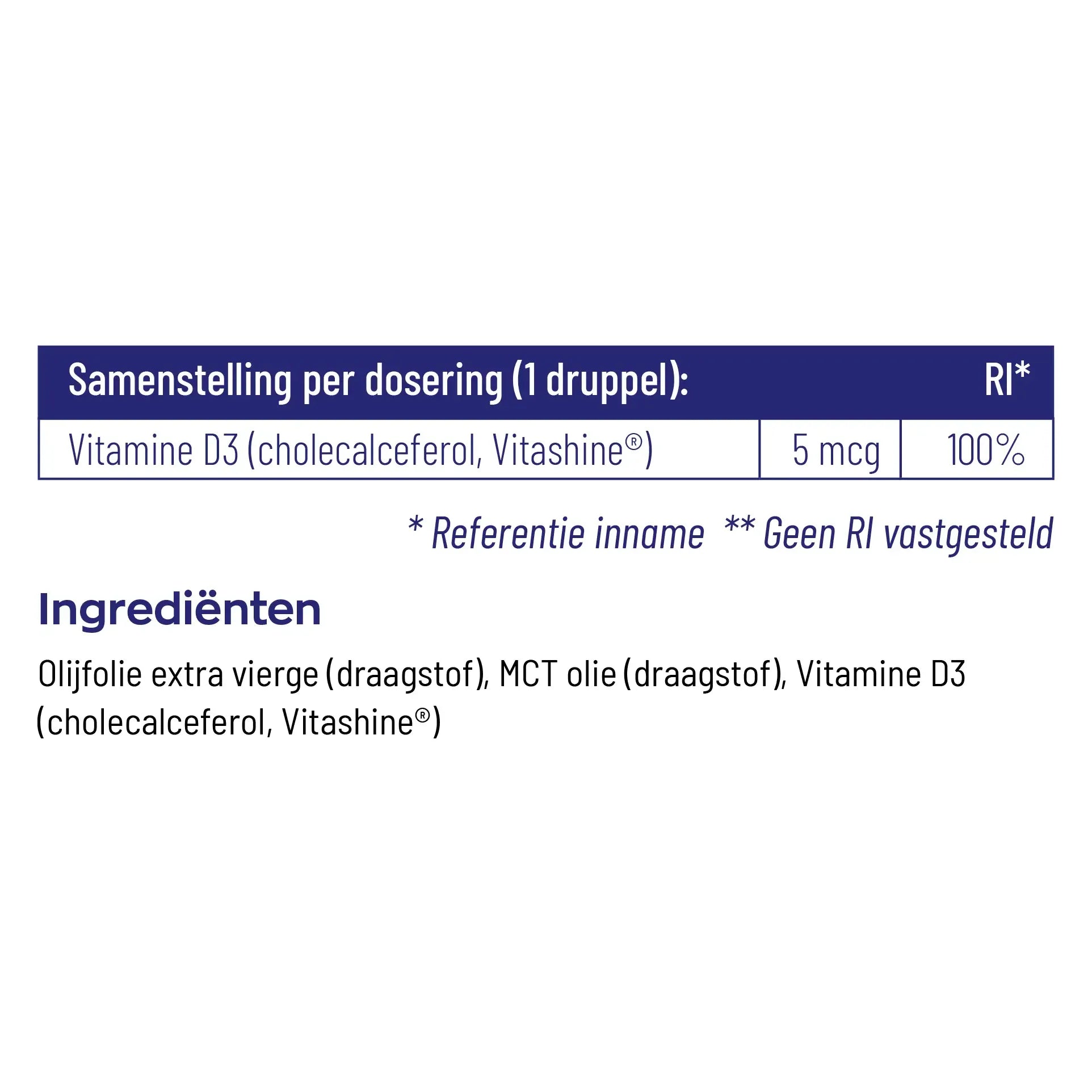 Vitakruid Vitamine D3 Vegan druppels 30 ml