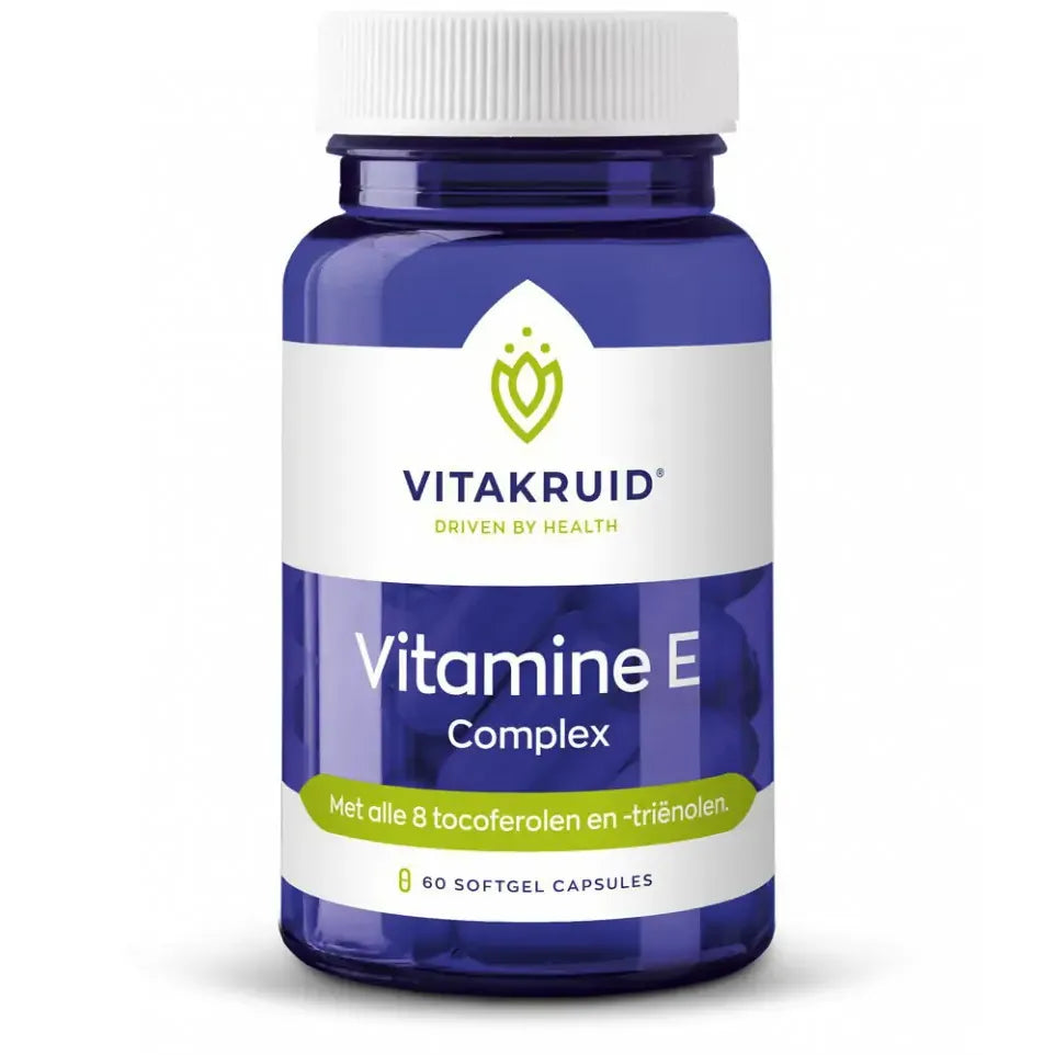 Vitakruid Vitamine E 230 TE complex 60 softgels