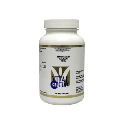 Vital Cell Life Magnesium tauraat plus B6 100 vcaps
