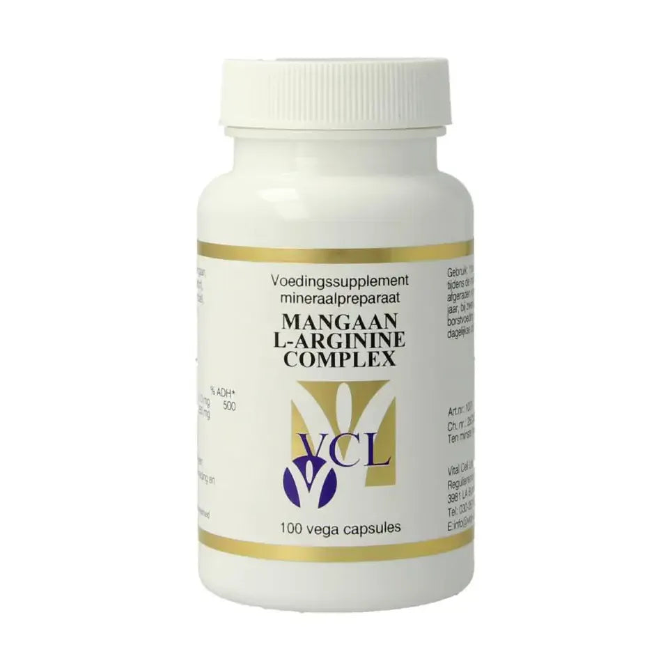 Vital Cell Life Mangaan/L-arginine complex 100 vcaps