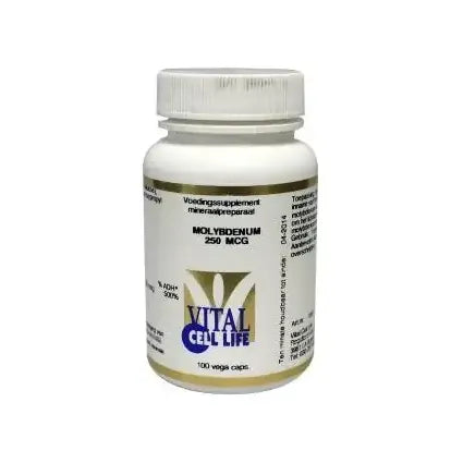 Vital Cell Life Molybdenum 250 mcg 100 vcaps